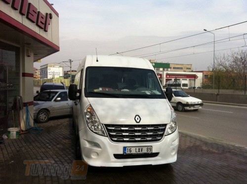 DD-T24 Передній бампер Gecme (накладка під фарбування) на Renault Master 2010  - Зображення 2