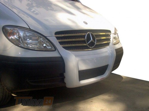 DD-T24 Передняя губа (под покраску) на Mercedes Vito W639 2003-2010 - Картинка 1