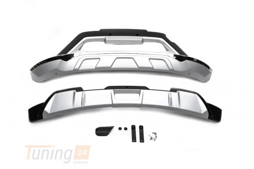 DD-T24 Передняя и задняя накладки V4 на Nissan X-Trail T32 2014-2020 - Картинка 1