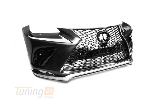 DD-T24 Бампер с решеткой в рестайлинг дизайне Lexus на Lexus NX 2014-2021 - Картинка 5