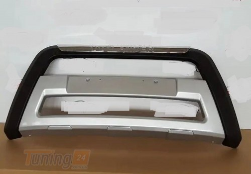 DD-T24 Передняя накладка Libao (пласт) на Mitsubishi Outlander 3 2012-2014 - Картинка 1