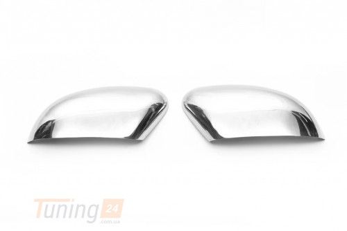 Omsa Хром накладки на зеркала Omsa Line из нержавейки для Ford Focus III Hatchback 2011-2014 Хром зеркал Форд Фокус 2шт  - Картинка 1