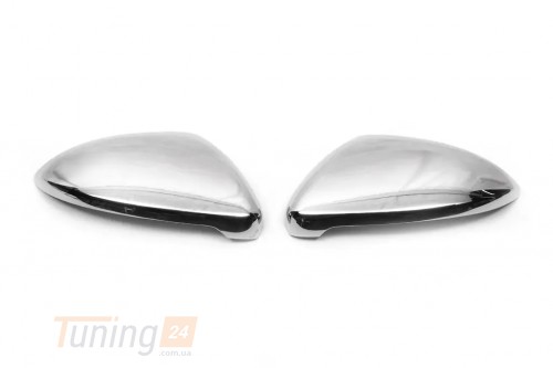 Omsa Хром накладки на зеркала Omsa Line из нержавейки для Volkswagen Golf 7 2012-2020 Хром зеркал Фольксваген Гольф 7 2шт - Картинка 1