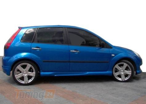 DD-T24 Боковые пороги (под покраску) на Ford Fiesta 2002-2005 - Картинка 1