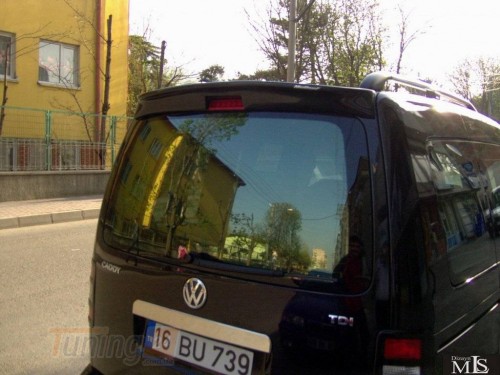 DD-T24 Спойлер Kalin (под покраску) на Volkswagen Caddy 3 2004-2010 - Картинка 3