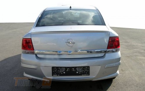 DD-T24 Спойлер (під фарбування) Opel Astra H Sedan 2004-2014 - Зображення 1