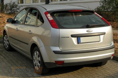 DD-T24 Спойлер (под покраску) на Ford Focus 2 Hatchback 2004-2008 - Картинка 1