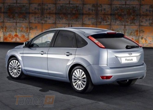 DD-T24 Спойлер (под покраску) на Ford Focus 2 Hatchback 2008-2011 - Картинка 1