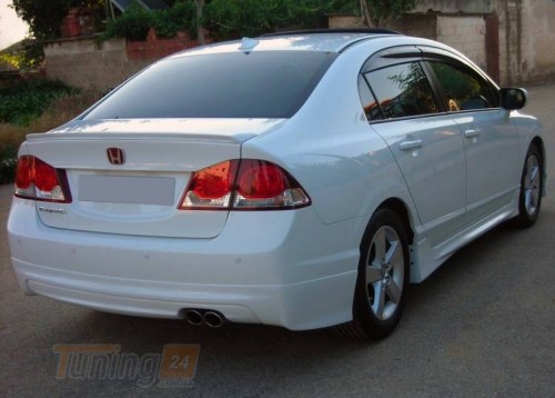 DD-T24 Спойлер Калин (под покраску) на Honda Civic 8 Sedan VIII 2005-2011 - Картинка 1