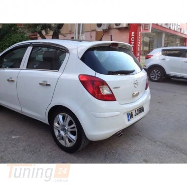 DD-T24 Спойлер 4-дверний (під фарбування) Opel Corsa D 2006-2014 - Зображення 2