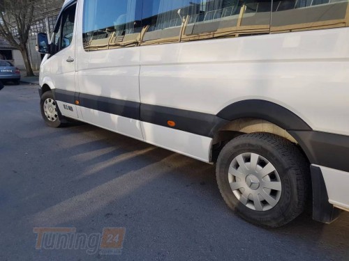 DD-T24 Накладки на арки широкие (4 шт, черные) на Mercedes Sprinter W906 2013-2018 - Картинка 5