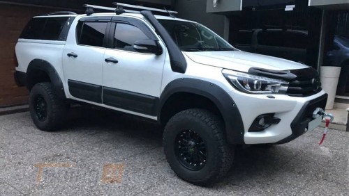 DD-T24 Расширители колесных арок (АБС, на болтах) на Toyota Hilux 2015-2019 - Картинка 3