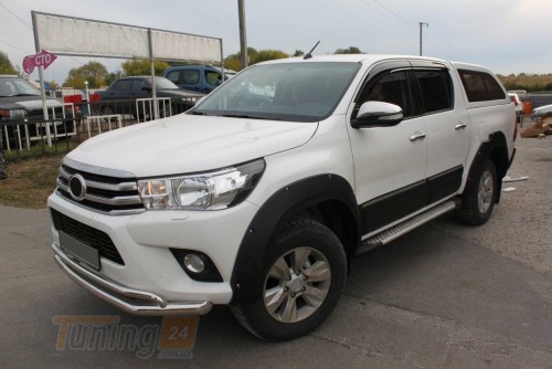 DD-T24 Расширители колесных арок (АБС, на болтах) на Toyota Hilux 2019+ - Картинка 1