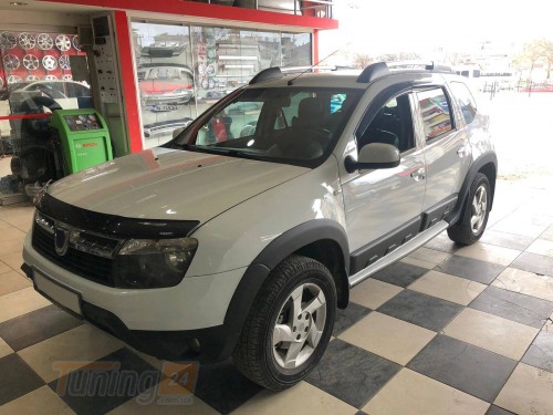 DD-T24 Расширители арок гладкие (8 шт, ABS) на Renault Duster 2010-2018 - Картинка 1