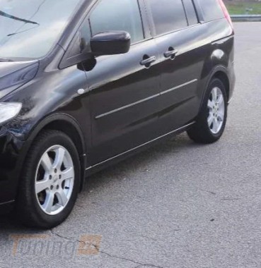 DD-T24 Накладки на арки (4 шт, чорні, ABS-пластик) на Mazda 5 2005-2008 - Зображення 3