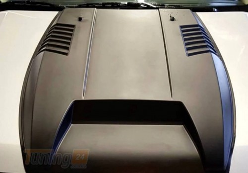 DD-T24 Накладка на капот V1 (ABS) на Ford Ranger 2015-2019 - Картинка 1
