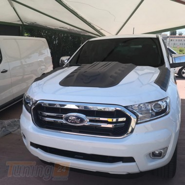 DD-T24 Накладка на капот V2 (ABS) на Ford Ranger 2015-2019 - Зображення 2