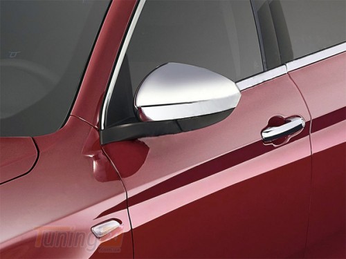 Omsa Хром накладки на зеркала Omsa Line из ABS-пластика для Fiat Tipo 2016+ Хром зеркал Фиат Типо 2шт - Картинка 4