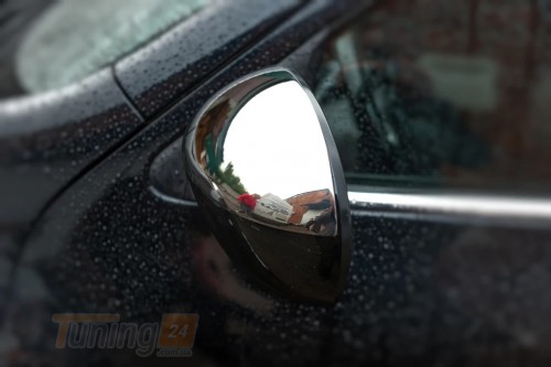 Omsa Хром накладки на зеркала Omsa Line из нержавейки для Nissan Juke 2010-2014 Хром зеркал Ниссан Жук 2шт - Картинка 2