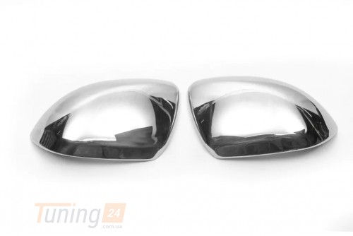 Carmos Хром накладки на зеркала Carmos из нержавейки для Mercedes Vito W447 2014+ Хром зеркал Мерседес Вито W447 2шт - Картинка 1