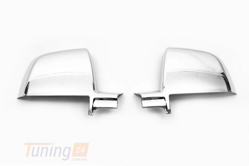 Carmos Хром накладки на зеркала Carmos из ABS-пластика для Opel Combo 2012-2018 Хром зеркал Опель Комбо 2шт - Картинка 1