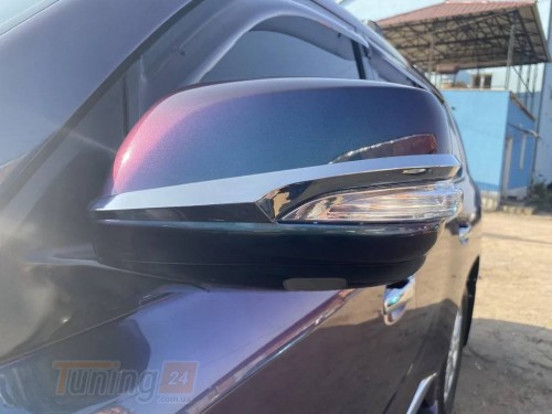 DD-T24 Полоски на зеркала левая/водительская сторона (1 шт, хром) на Lexus GX 460 2013-2019 - Картинка 4