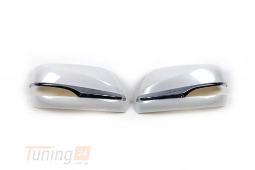 DD-T24 Крышки зеркал (стиль TRD Sport, белый цвет) на Lexus LX 570 2012-2015 - Картинка 1