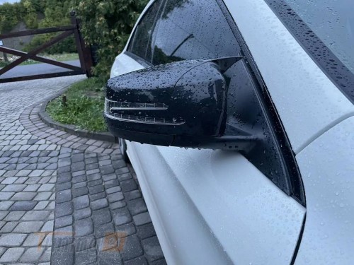 DD-T24 Накладки на зеркала BMW-style (2 шт) на Mercedes CLA C117 2013-2019 - Картинка 3