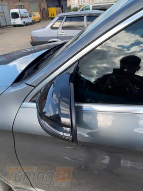 DD-T24 Накладки на зеркала BMW-style (2 шт) на Mercedes GLC X253 2015+ - Картинка 4
