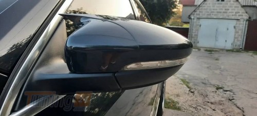 DD-T24 Накладки на зеркала BMW-style (2 шт) на Volkswagen Jetta 6 2010-2018 - Картинка 1