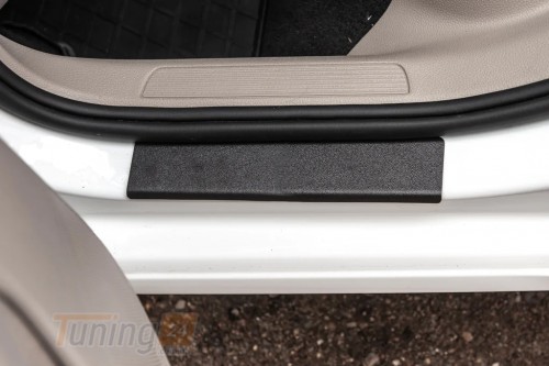 DDU Хром накладки на пороги DDU из ABS-пластика для Volkswagen Golf 7 2012-2020 Хром порог на Фольксваген Гольф 7 4шт - Картинка 3