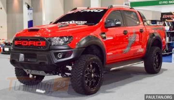 DD-T24 Передні грати (LED, Біла) на Ford Ranger 2015-2019 - Зображення 2