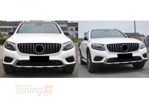 DD-T24 Передняя решетка GT на Mercedes GLA X156 2013-2017 - Картинка 4