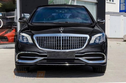 DD-T24 Решетка радиатора Maybach на Mercedes S-сlass W222 2013+ - Картинка 1