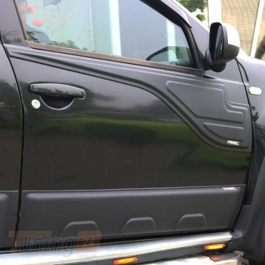 DD-T24 Верхние накладки на двери (2 шт) на Renault Duster 2010-2018 - Картинка 1