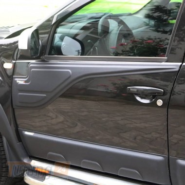 DD-T24 Верхние накладки на двери (2 шт) на Renault Duster 2010-2018 - Картинка 2
