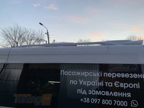 DD-T24 Рейлінги (під фарбування) на Mercedes Sprinter W906 2013-2018 - Зображення 2