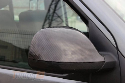 DD-T24 Накладки на зеркала (2 шт, натуральный карбон) на Audi Q7 2005-2014 - Картинка 2