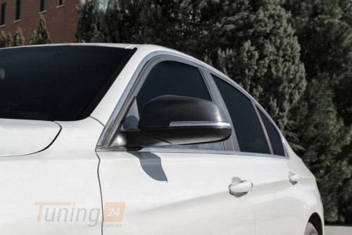 DD-T24 Накладки на зеркала (2 шт, натуральный карбон) на BMW 4 серия F32/33 2013+ - Картинка 1