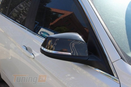 DD-T24 Накладки на зеркала (2 шт, натуральный карбон) на BMW 4 серия F32/33 2013+ - Картинка 3