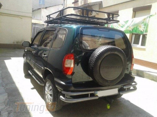 UA Багажник - корзина с сеткой для Chevrolet Niva 2002+ - Картинка 6