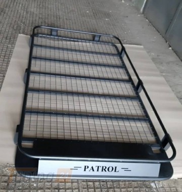UA Экспедиционный Багажник в стиле ARB без сетки 6 точек крепления для Nissan Patrol Y61 1998-2010 - Картинка 3