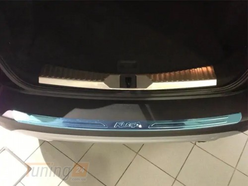 Libao Хром накладка на порог багажника Libao из ABS-пластика для Ford Kuga 2013-2019 Хром порог на Форд Куга 1шт - Картинка 3