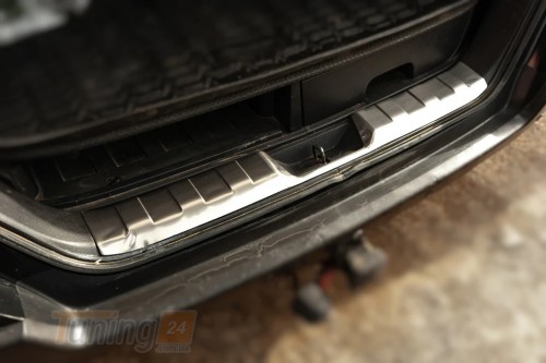 Libao Хром накладка на порог багажника Libao из нержавейки для Nissan X-Trail T31 2007-2014 Хром порог на Ниссан Х-Трейл Т31 1шт - Картинка 2
