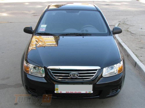 Op-car Реснички на фары для Kia Cerato 1 Sedan 2004-2008 - Картинка 1