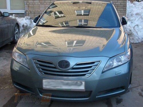 Op-car Реснички на фары Длинные для Toyota Camry 40 2006-2011 - Картинка 1