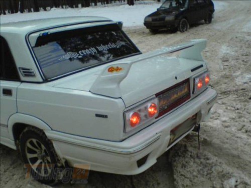 Op-car Спойлер Високий Спорт на багажник для ВАЗ (Lada) 2101 Копійка - Зображення 1