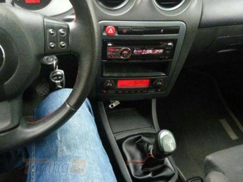 Op-car Чехол ручки КПП для Seat Leon 2 2005-2012 - Картинка 1