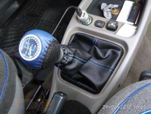 Op-car Чехол ручки КПП для Ваз (Lada) 2110 1995-2014 Десятка - Картинка 1