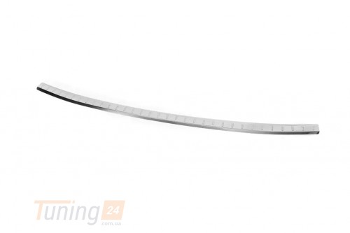 Carmos Хром накладка на задний бампер Carmos из нержавейки для Audi Q7 2005-2015 Хром порог на Ауди Q7 - Картинка 1